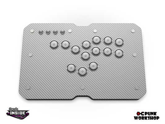 Punk Workshop - Leverless M Carbon Fibre [Made To Order] (Brook PS5 Compatible)